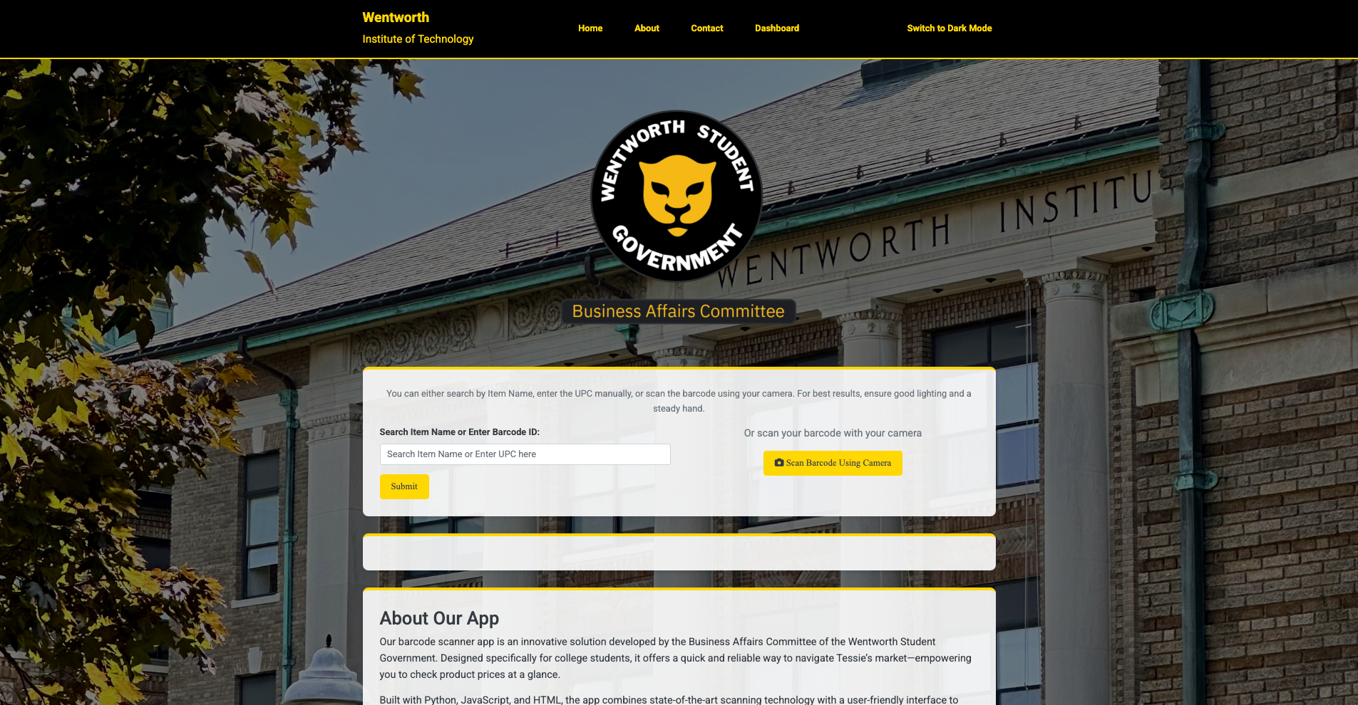 Grocery Barcode Scanner